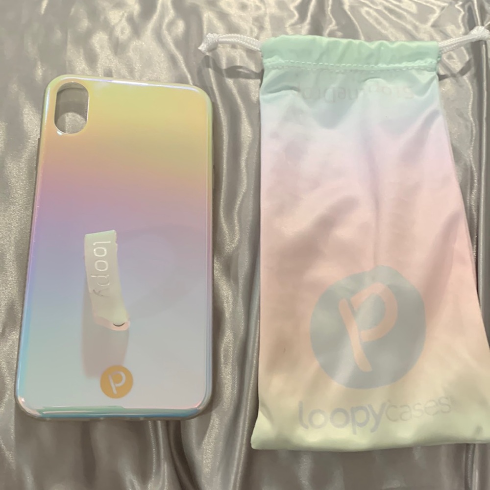 Loopy case iPhone XS Max in pearl